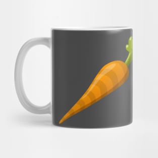 Carrot Craze - Vibrant and Fresh Carrot Illustration Mug